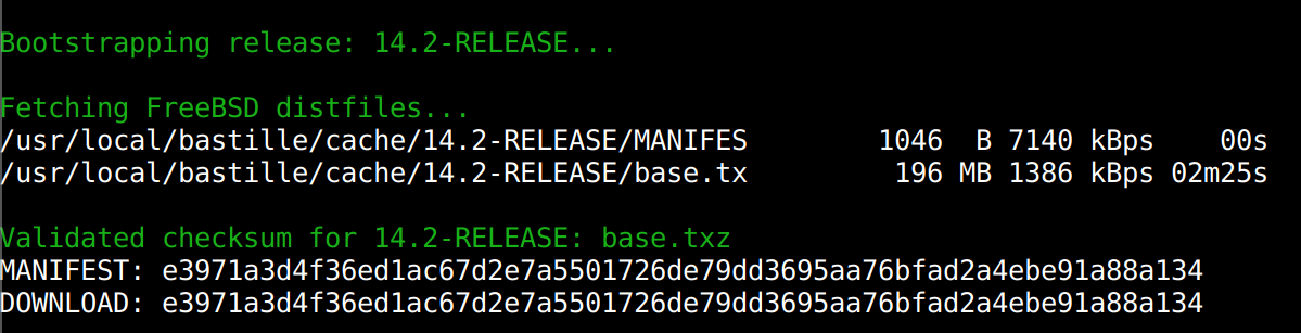 Screenshot from bastille